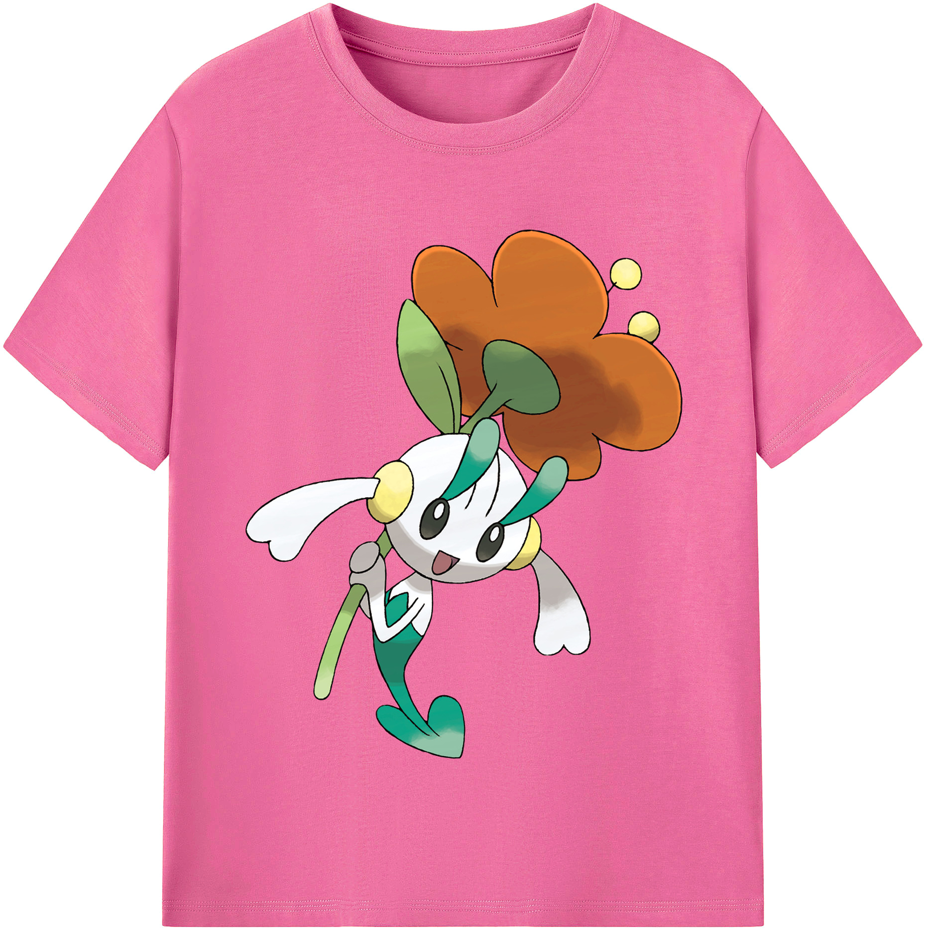 （画像用） ポケットモンスター Pokémon レディースカジュアルプリントTシャツ（綿100％）